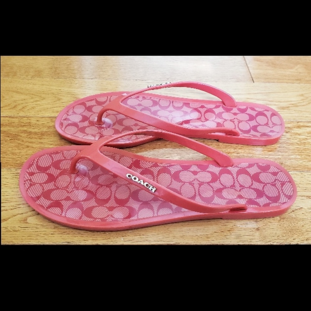 Coach Flip Flops